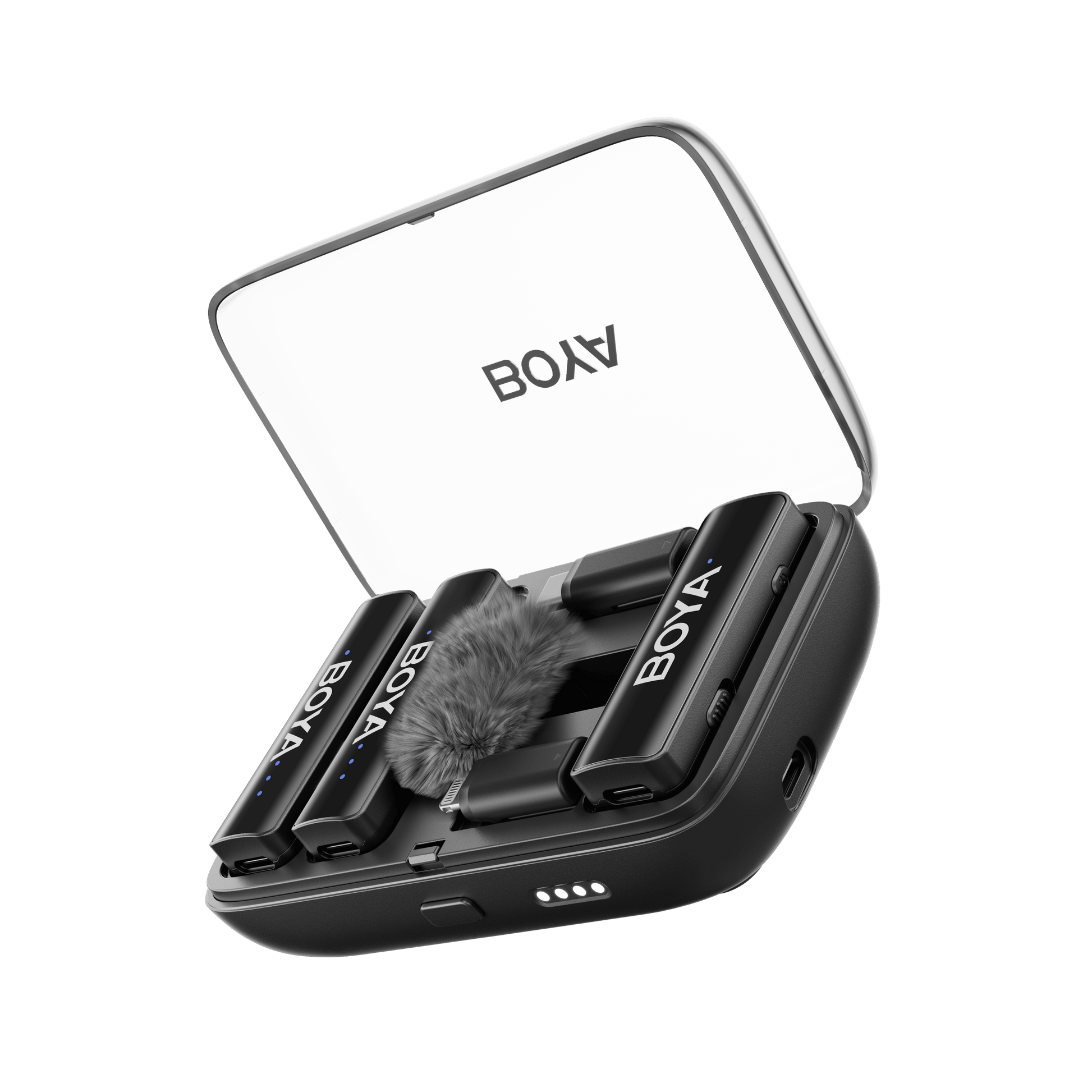 BOYALINK 2 Upgraded 3-in-1 Compact Wireless Microphone BOYALINK 2 Upgraded 3-in-1 Compact Wireless Microphone