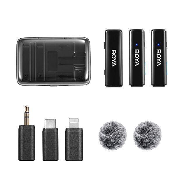BOYALINK Wireless Professional Microphone for Mobile and DSLR Camera - DECIBEL