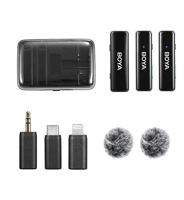 BOYALINK Wireless Professional Microphone for Mobile and DSLR Camera