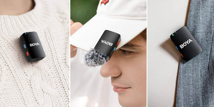 BOYAMIC All-in-one Wireless Microphone with Onboard Recording