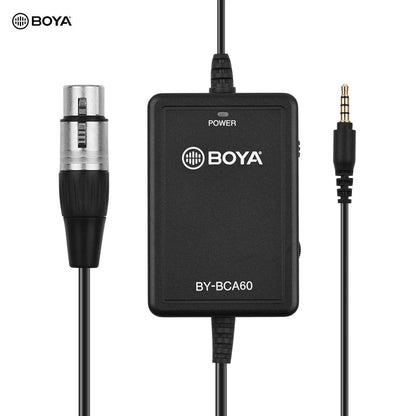 BOYA BY-BCA60 6M/20FT Ultra Long Microphone Cable XLR to 3.5mm TRRS Connector - DECIBEL