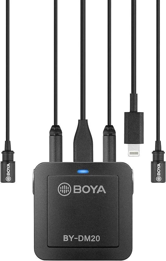 BOYA BY-DM20 Dual-Channel Recording Kit
