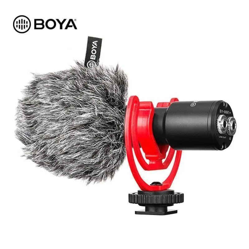 BOYA BY-MM1+ Super-cardioid Condenser Shotgun Microphone