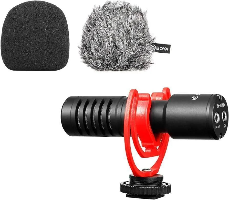 BOYA BY-MM1+ Super-cardioid Condenser Shotgun Microphone