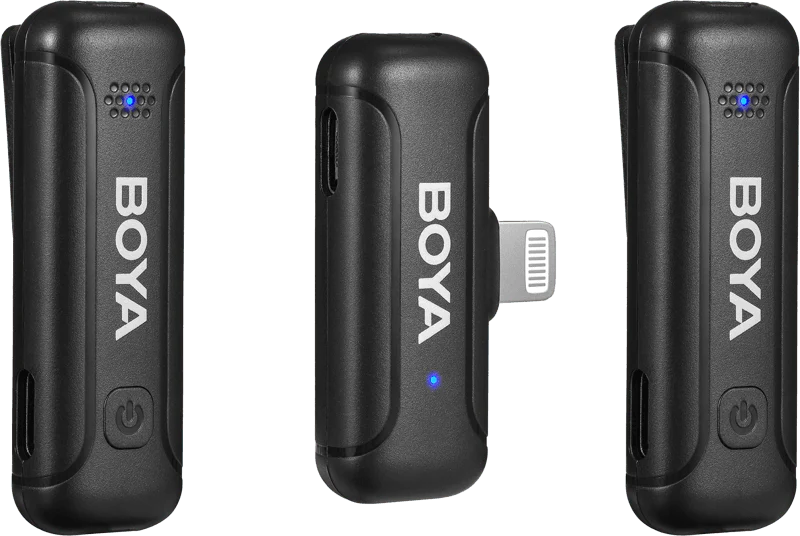 BOYA BY-WM3T2-D2 Mini 2.4GHz Wireless Microphone