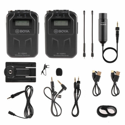 BOYA BY-WM6S UHF Wireless Microphone System