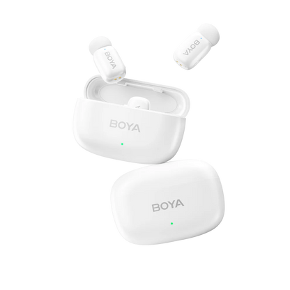 BOYA Mini 13 For ( Andriod Type C and I phone IOS ) (boyamini 13) Dual Wireless Microphone With Charging Case (Copy)