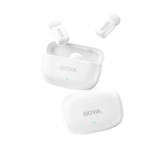 BOYA Mini 13 For ( Andriod Type C and I phone IOS ) (boyamini 13) Dual Wireless Microphone With Charging Case (Copy)