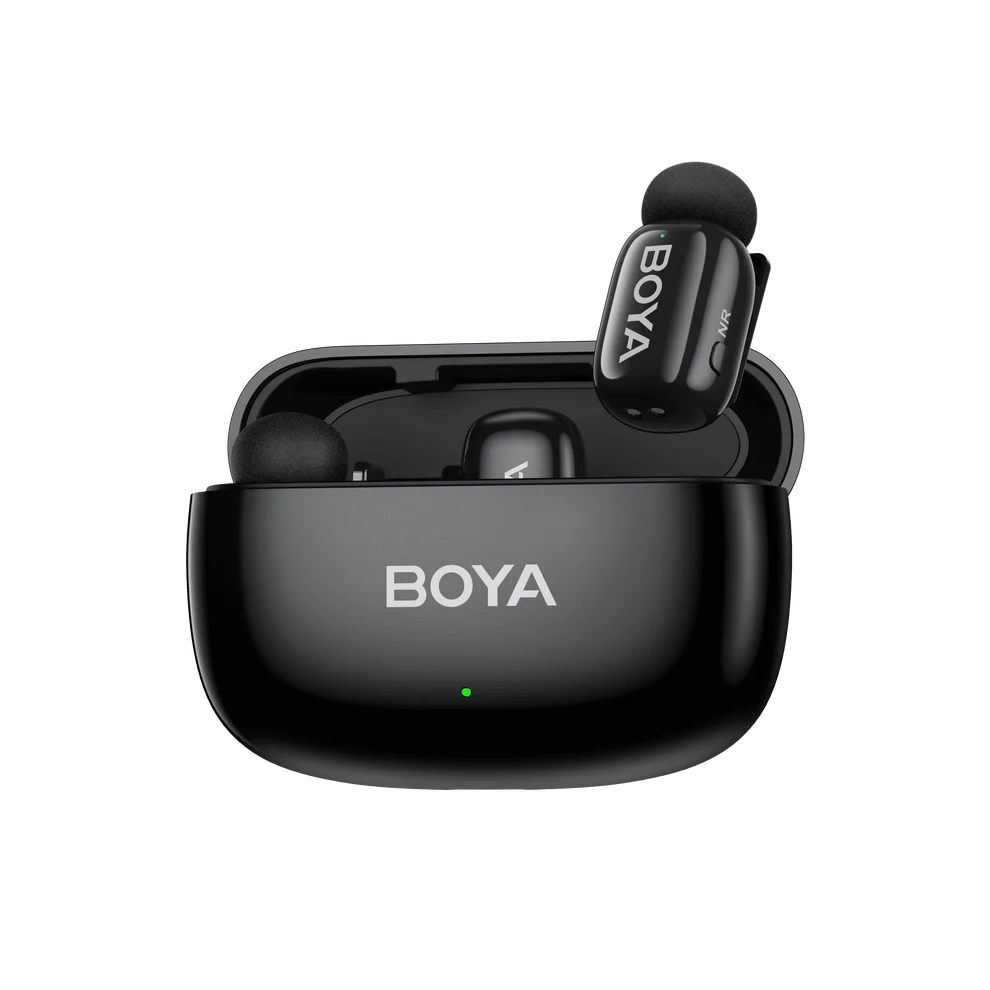 BOYA Mini 15 For I Phone IOS Dual Wireless Microphone With Charging Case (boyamini 15)