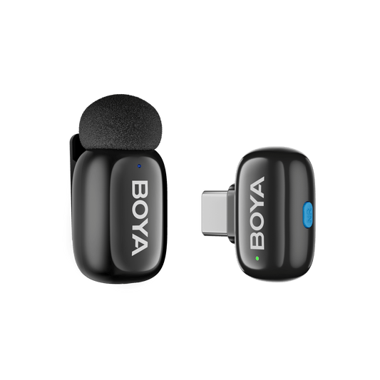 ميكروفون BOYA Mini 17 اللاسلكي من النوع C لأجهزة Android (وأجهزة iPhone 15 أو الأحدث) 