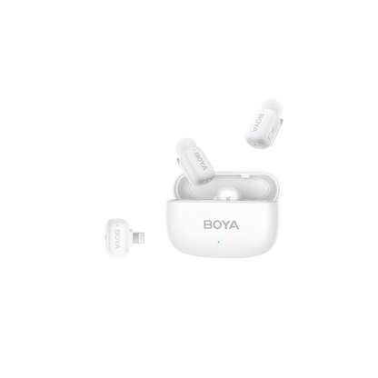 BOYA Mini 13 For ( Andriod Type C and I phone IOS ) (boyamini 13) Dual Wireless Microphone With Charging Case (Copy)