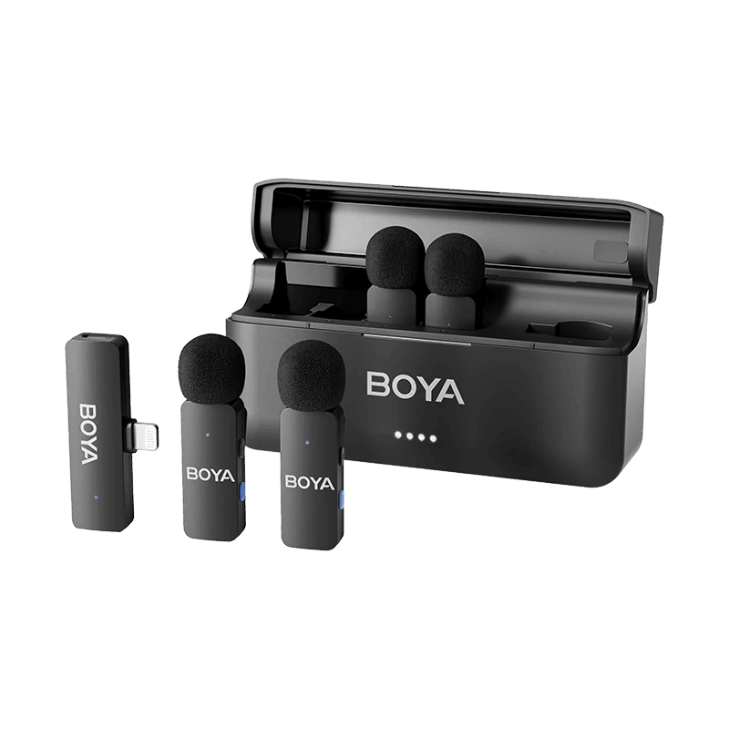 boya by-v4d 4-channel wireless mic boya by-v4d 4-channel wireless mic