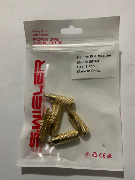 S.WIELER S016K 3.5RCA Adapter