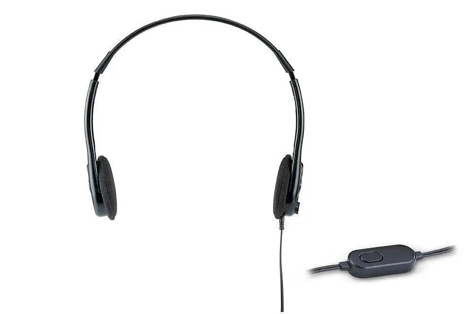 Genius Lightweight Headset For Laptop and Mobility Device, Black - HS-M200C