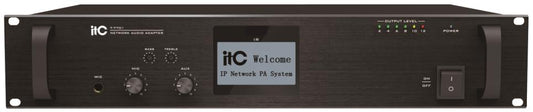 ITC T-7701 Economic Rack Mount IP Network Audio Adapter