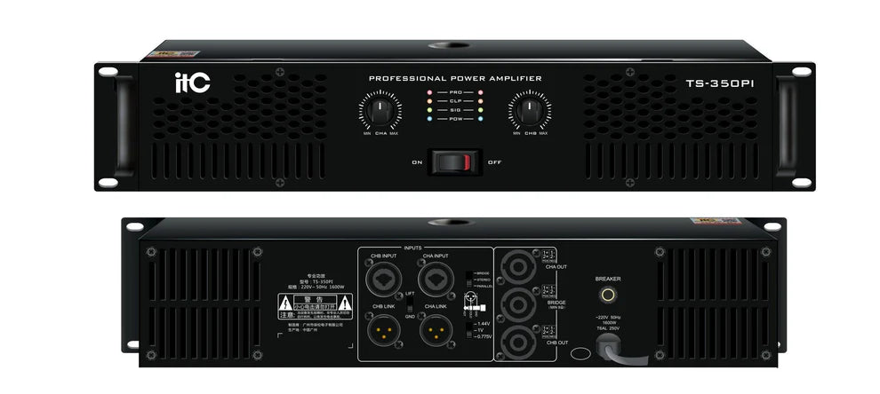 ITC Professional Amplifier TS-350PI