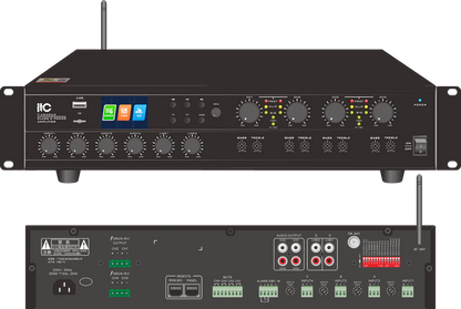 ITC T-4240UC 2/4 Channel Matrix Digital Mixer Amplifier