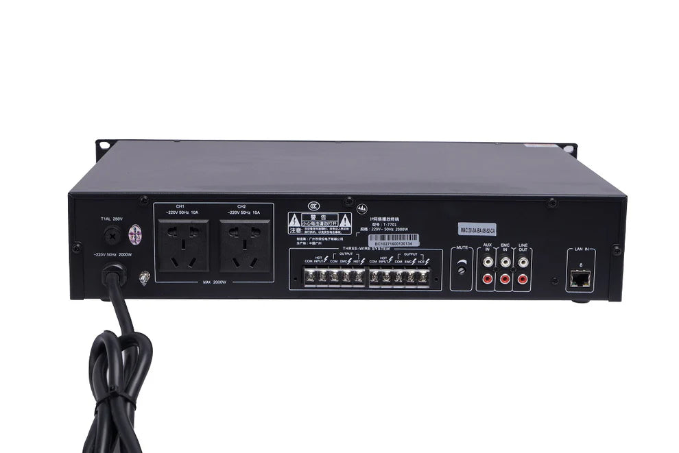 ITC T-7701 Economic Rack Mount IP Network Audio Adapter