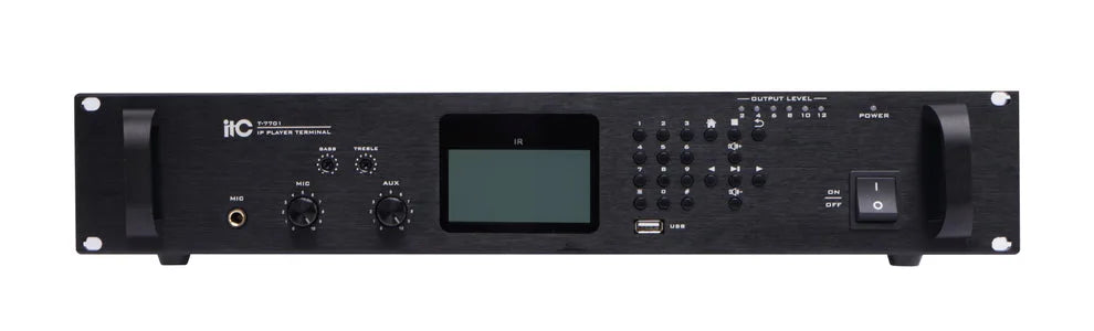 ITC T-7701 Economic Rack Mount IP Network Audio Adapter