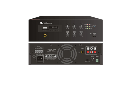 ITC T-B120/T-B240 Mini Mixer Amplifier with MP3/TUNER/Bluetooth