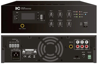 ITC T-B120/T-B240 Mini Mixer Amplifier with MP3/TUNER/Bluetooth