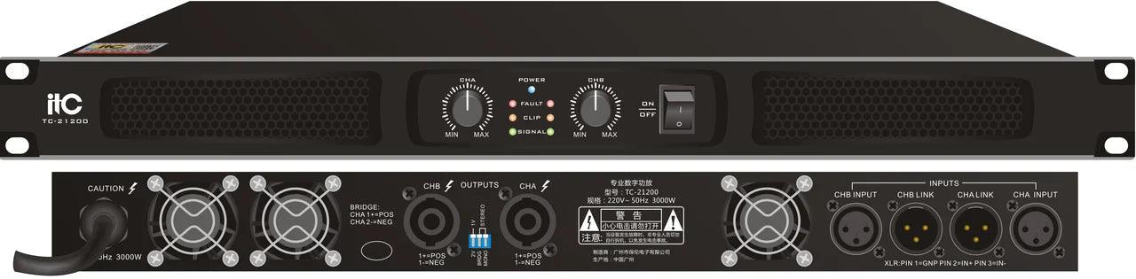 ITC TC-21200 Professional Amplifier