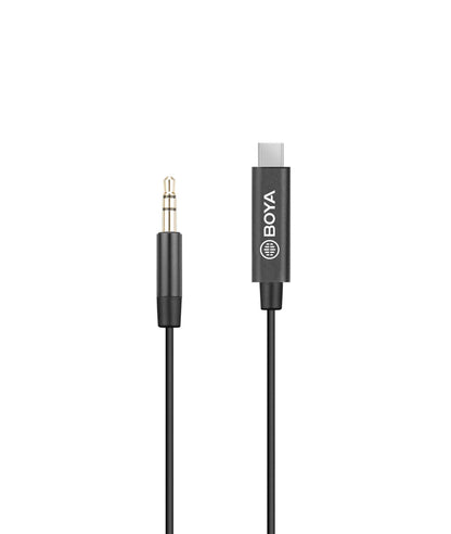 BY-K2 3.5mm TRS (Male) to Type-C (Male) Audio Adapter - DECIBEL