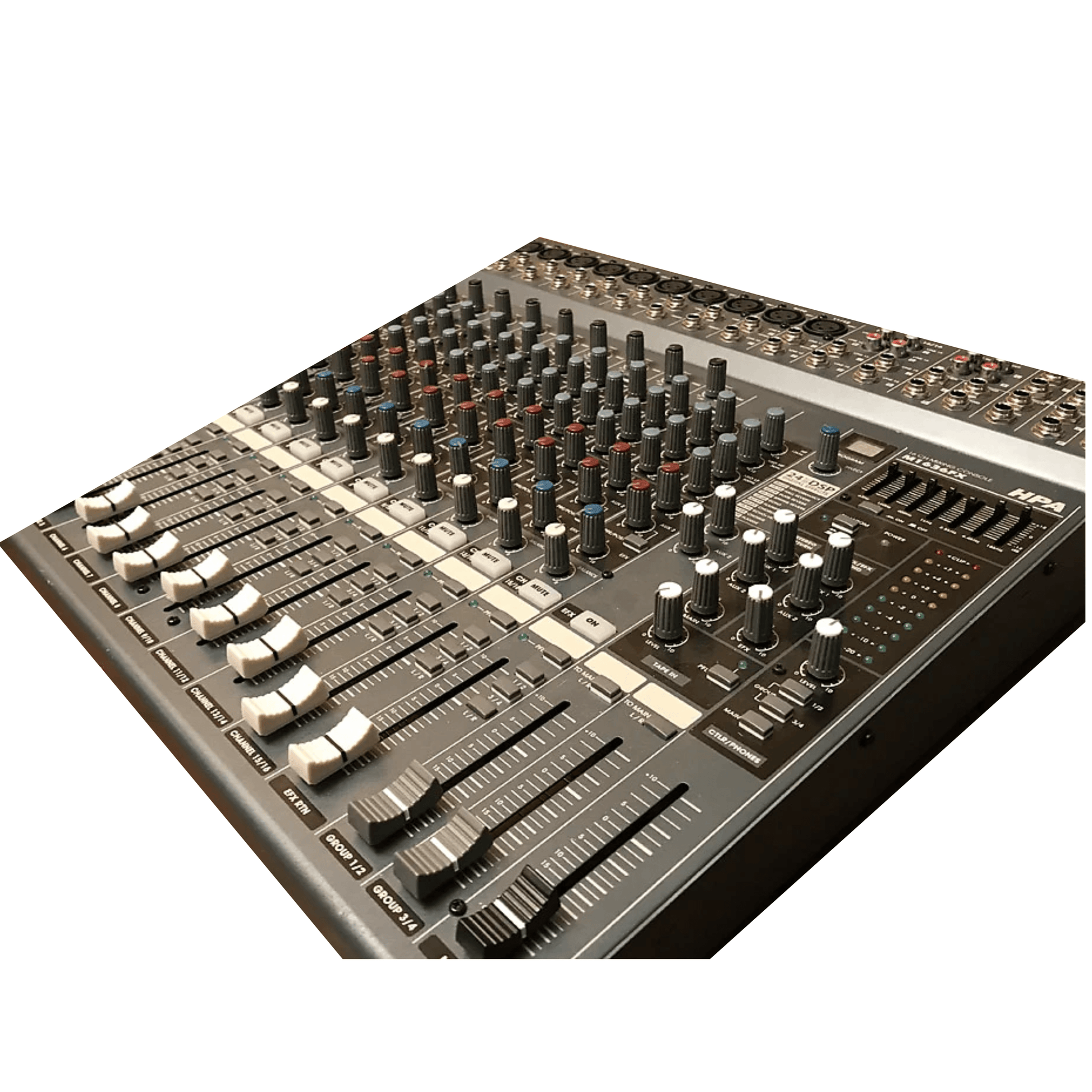 HPA M1636FX/M2436FX Professional Stereo &amp; Group Compact Mixer - DECIBEL