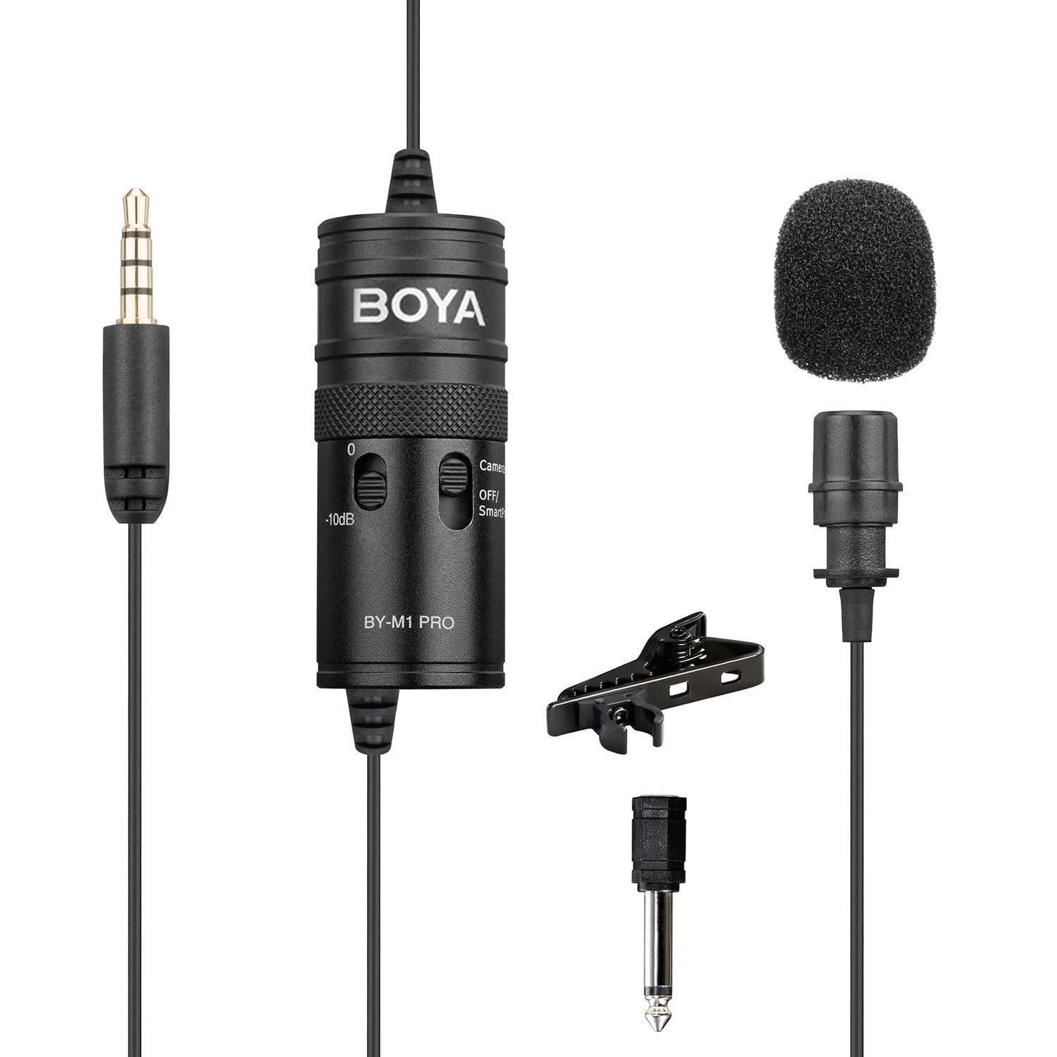 BY-M1 Pro Universal Lavalier Microphone - DECIBEL