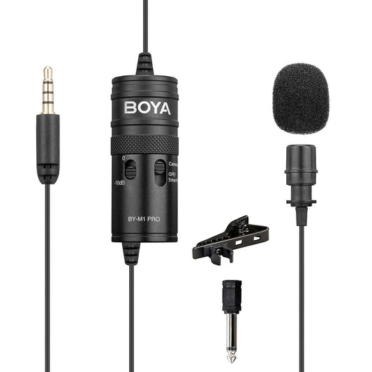 BY-M1 Pro Universal Lavalier Microphone - DECIBEL