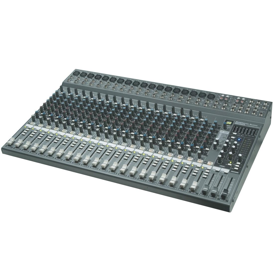 HPA M1636FX/M2436FX Professional Stereo &amp; Group Compact Mixer - DECIBEL