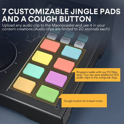 Maono AM100 Audio Interface & Podcast Equipment