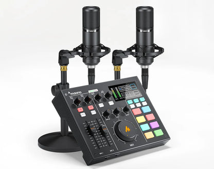 Maono AM100 Audio Interface & Podcast Equipment