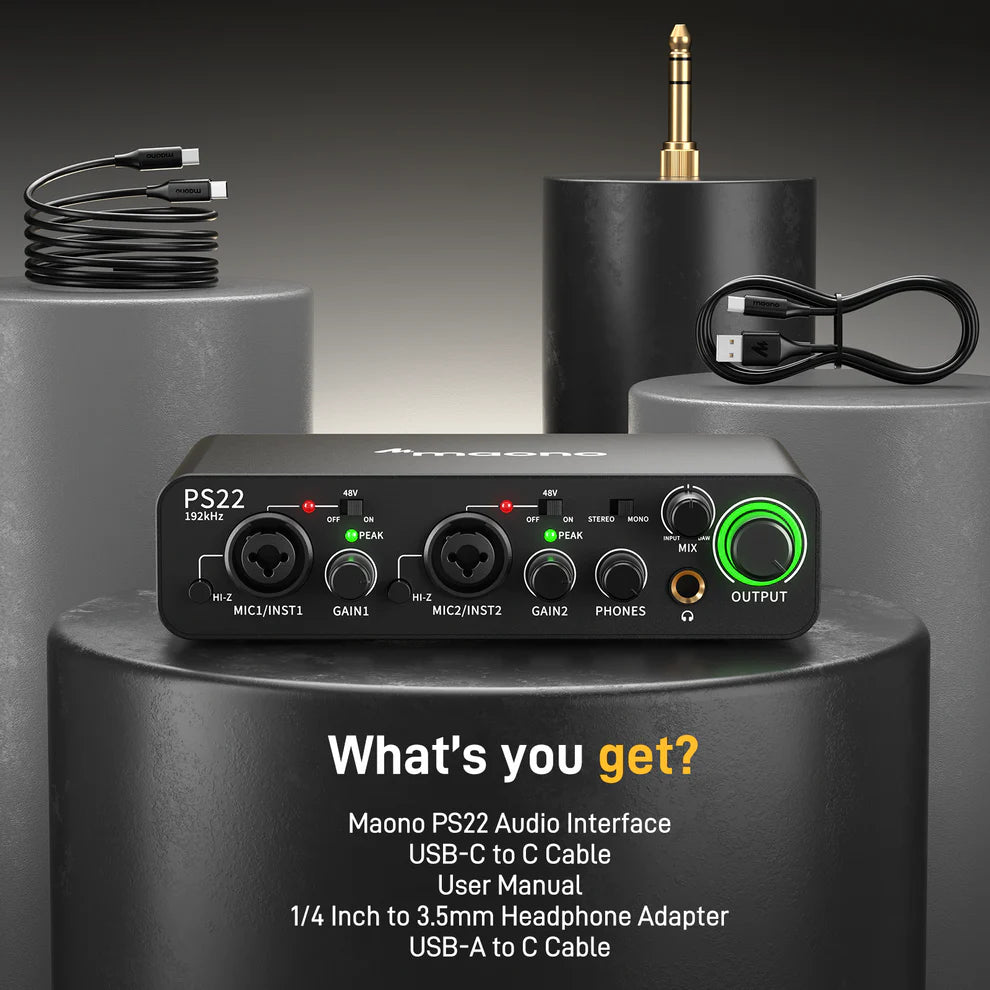 Maono PS22 Audio Interface