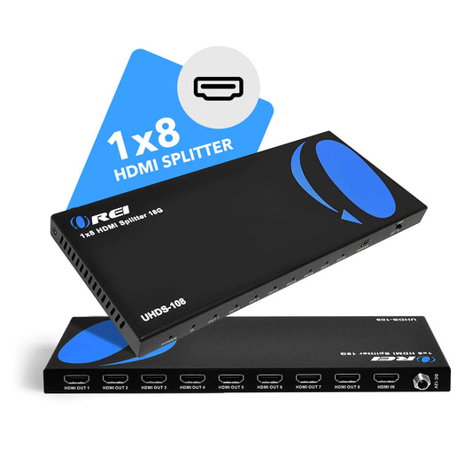 OREI 4K@60Hz 1x8 HDMI™ Splitter-UHDS-108