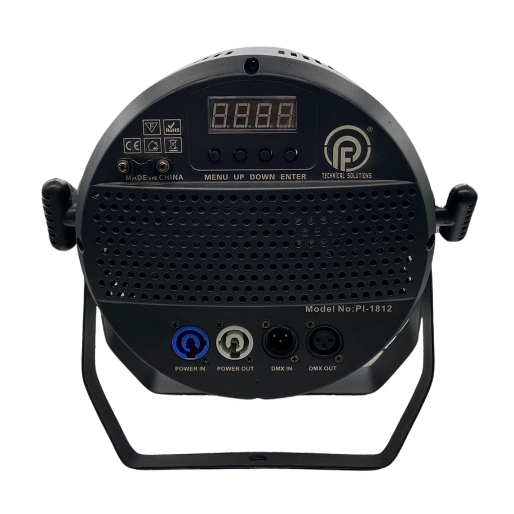 Stage Par 1812 LED Par Light – 18x12W RGBW, Powerful & Versatile Stage Lighting
