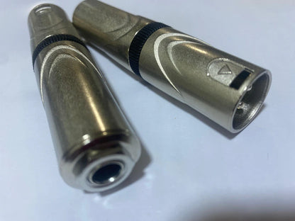 S.WIELER S019K 6.35 Female to XLR Male Adapter