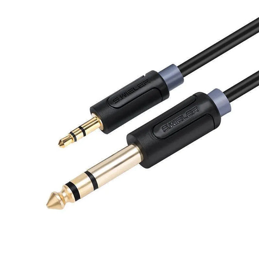 S.WIELER S614C 3.5mm TS to 6.35mm TS AUDIO CABLE
