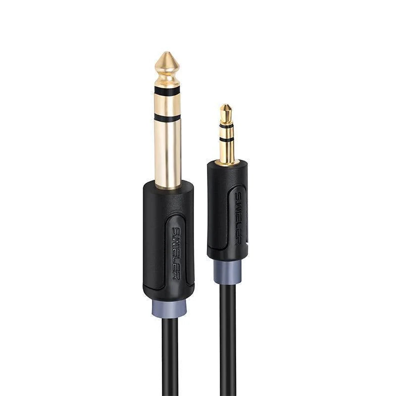 S.WIELER S614C 3.5mm TS to 6.35mm TS AUDIO CABLE