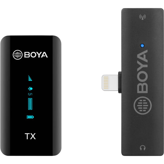 BOYA BY-XM6-S3 2.4GHz Dual-Channel Wireless Microphone System - DECIBEL