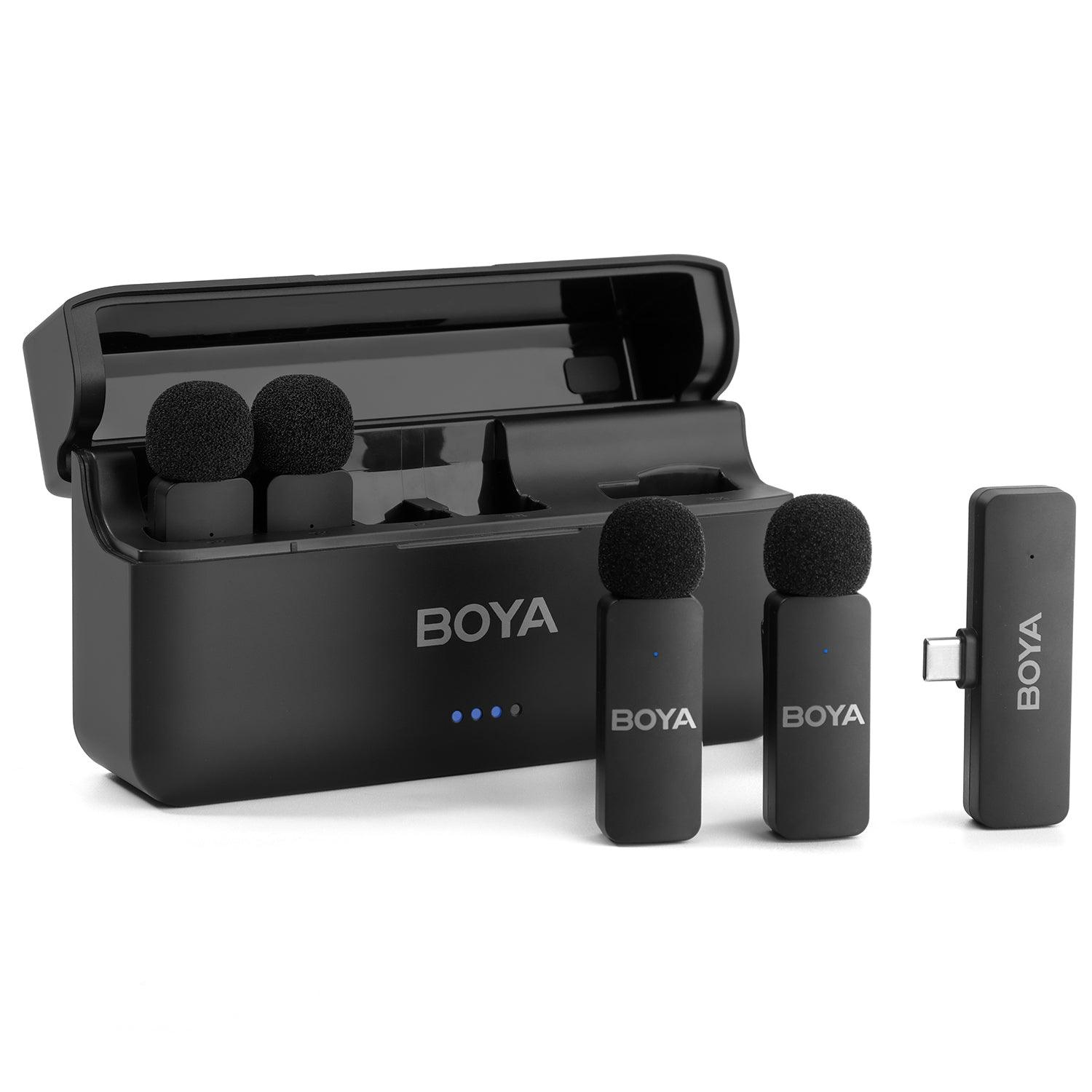 boya by-v4u 4-channel wireless mic boya by-v4u 4-channel wireless mic