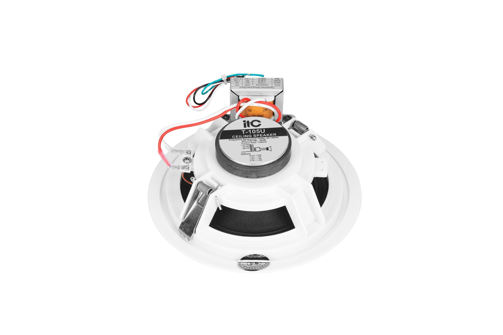 ITC T-104U/T-105U/T-106U Ceiling Speaker - DECIBEL