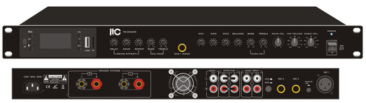 ITC TS-2060W/TS-2120W/TS-2240W Multimedia Professional Amplifier (4~8 ohms Output)