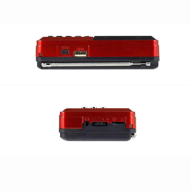 NONTAUS KK69 MINI PORTABLE FM RADIO TF CARD SPEAKER MP3 - DECIBEL