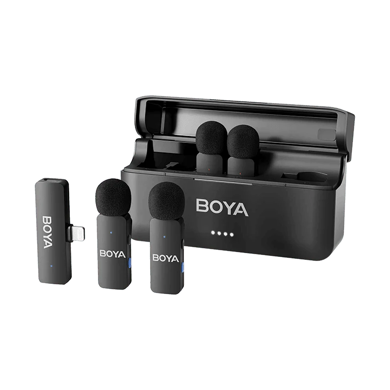 boya by-v4d 4-channel wireless mic