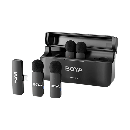 boya by-v4d 4-channel wireless mic