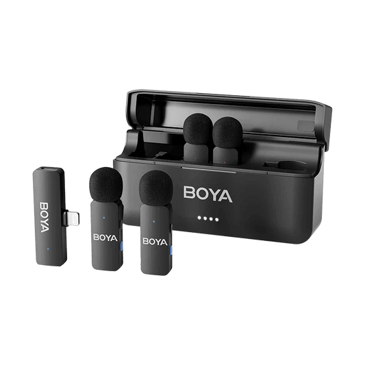 boya by-v4d 4-channel wireless mic