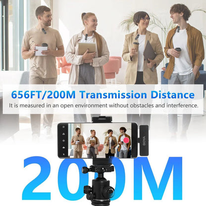 boya by-v4d 4-channel wireless mic