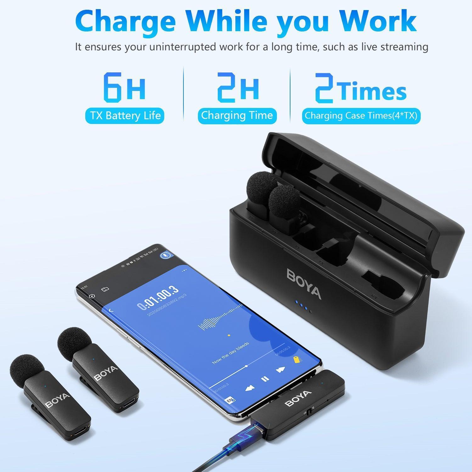 boya by-v4 4-channel wireless mic boya by-v4 4-channel wireless mic