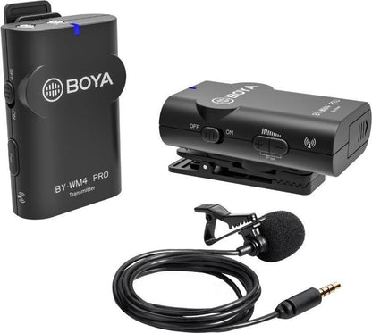 BY-WM4 Pro Digital Wireless Microphone - DECIBEL